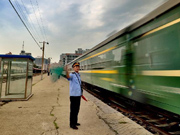 105 year old train station bids goodbye