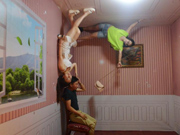 College students create 3D illusion Art Space in N China