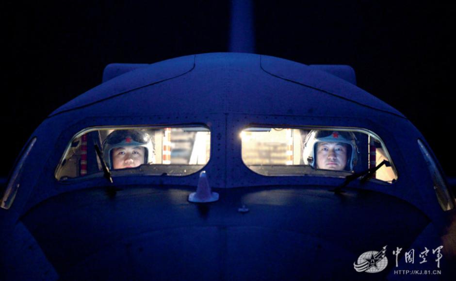 Awesome Chinese H-6k bombers