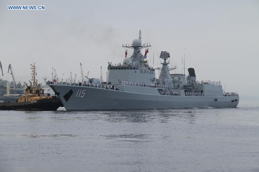 China-Russia naval drill not targeting 3rd party: China's defense ministry