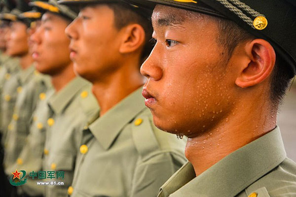 Student calls police because he is too tired in military training