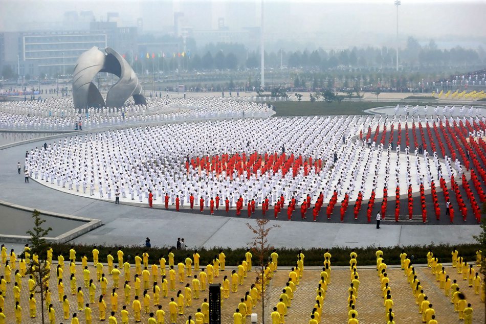 Millions of people all over the world practice Tai Chi for Guinness Record