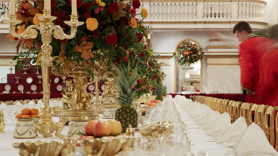 In pics: State Banquet at Buckingham Palace