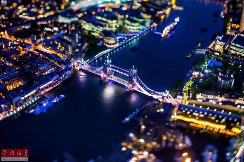 Amazing aerial night view of the world’s most iconic cities