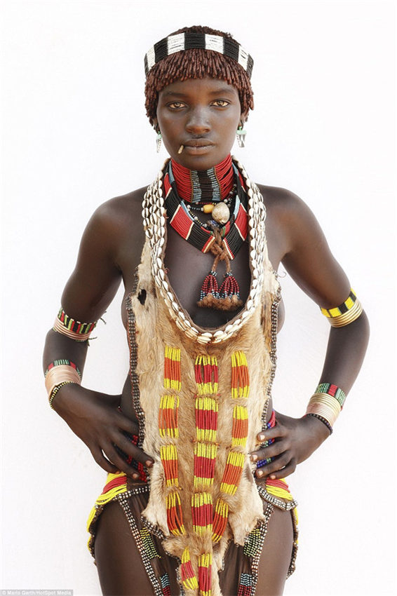 Photographer spends seven years taking intimate portraits of African tribes 