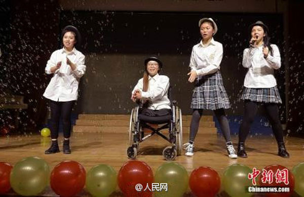 Amputee girl admitted to Canadian Royal Flight College
