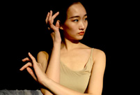 A beauty's dancing youth