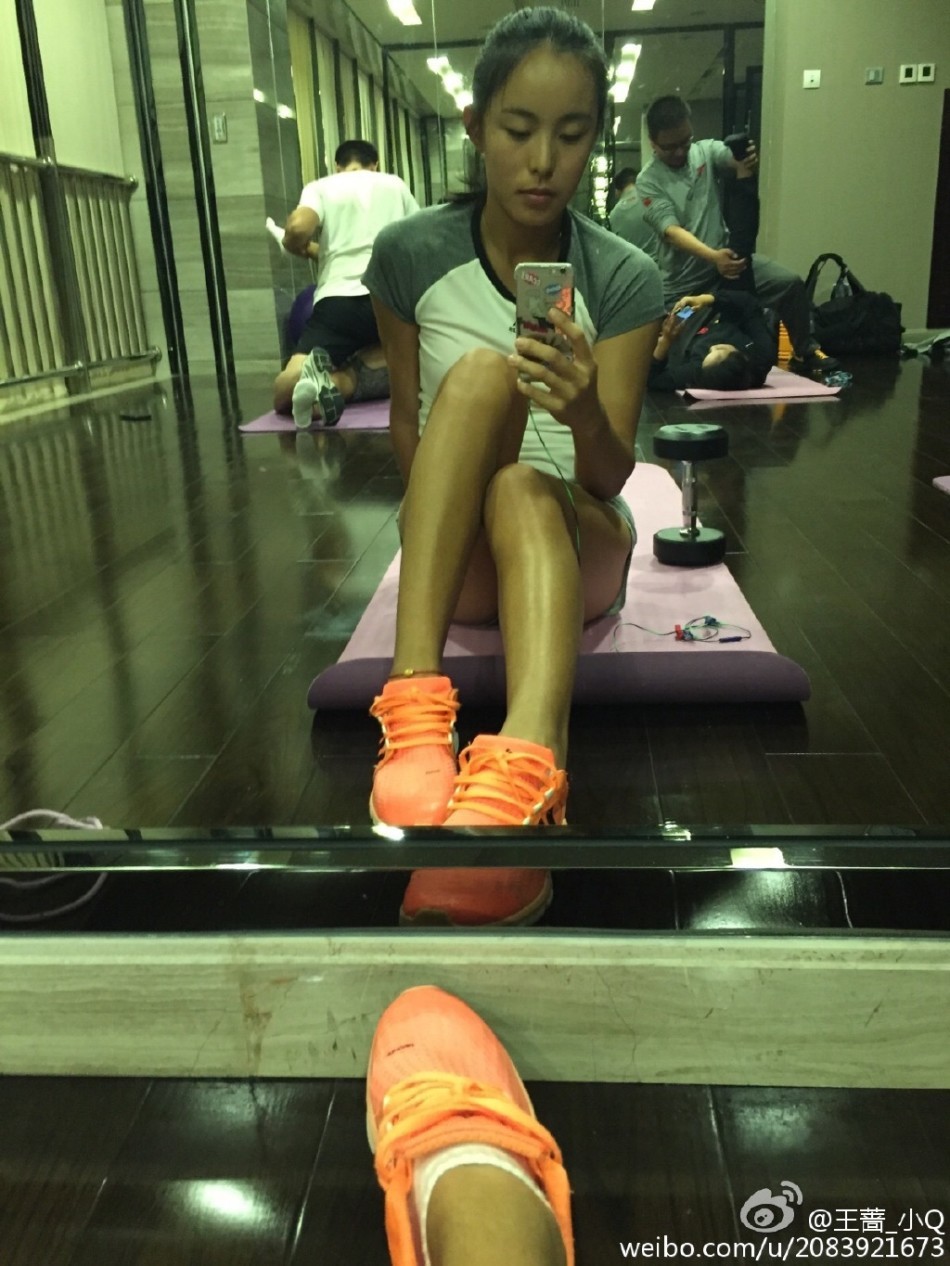 Beautiful Chinese tennis player Wang Qiang goes viral online