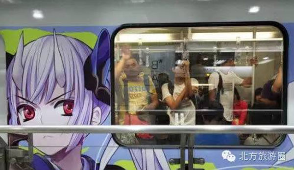 Have you ever taken these beautiful subways in China?
