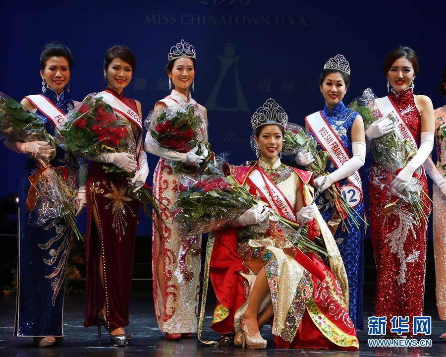 2016 Miss Chinatown USA pageant held in San Francisco