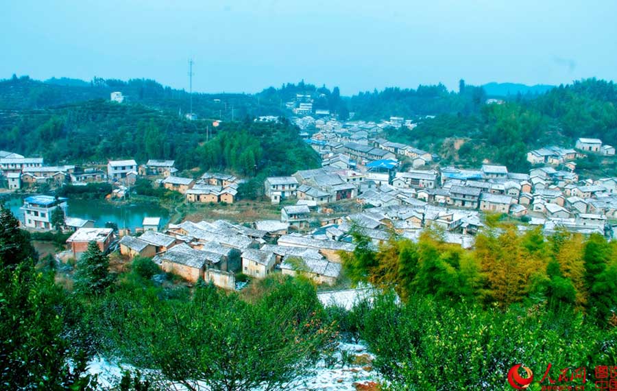 Scenery of Guzhu, thousand-year-old ancient village in E China
