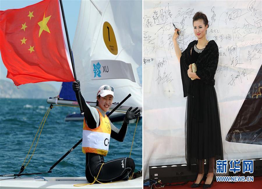 Iron lady or goddess? Sportswomen's fantastic dress show
