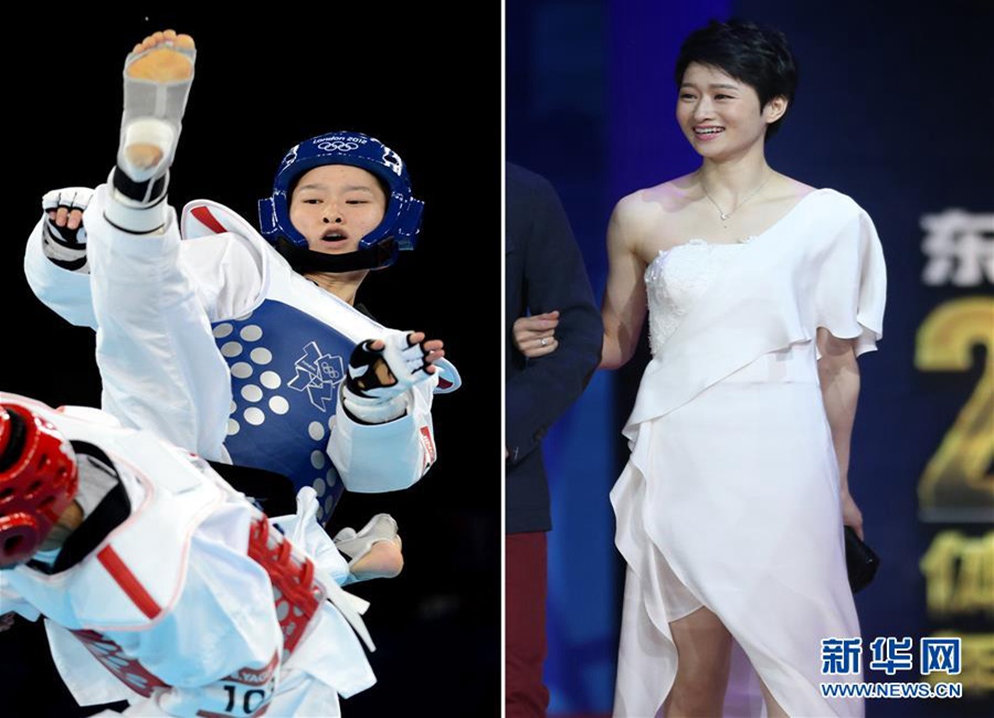 Iron lady or goddess? Sportswomen's fantastic dress show
