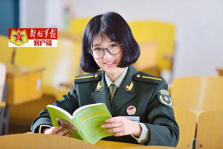 Versatile female soldiers in military camp
