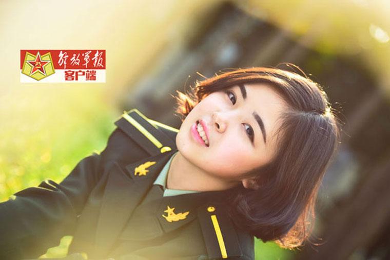 Versatile female soldiers in military camp
