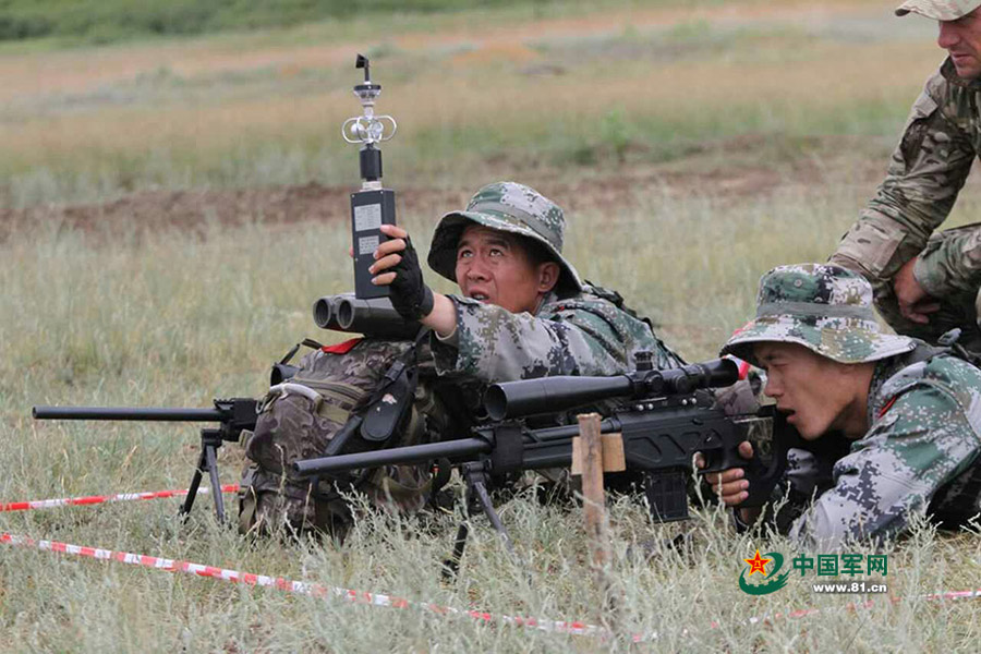 Chinese special force tops medal tally in Golden Owl international sniper competition