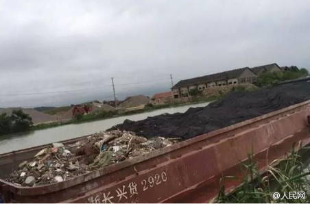 4,000 tons of garbage from Shanghai dumped in Suzhou