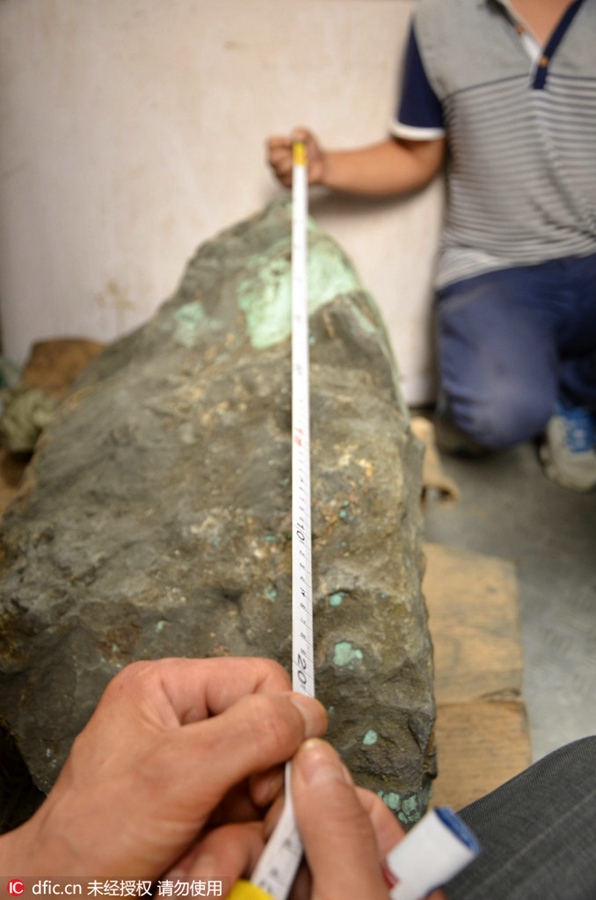 ‘King of turquoise’ found in Hubei