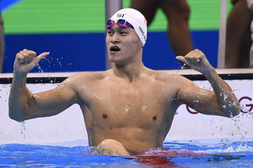 What's the secret behind Sun Yang's success? Training, training, training
