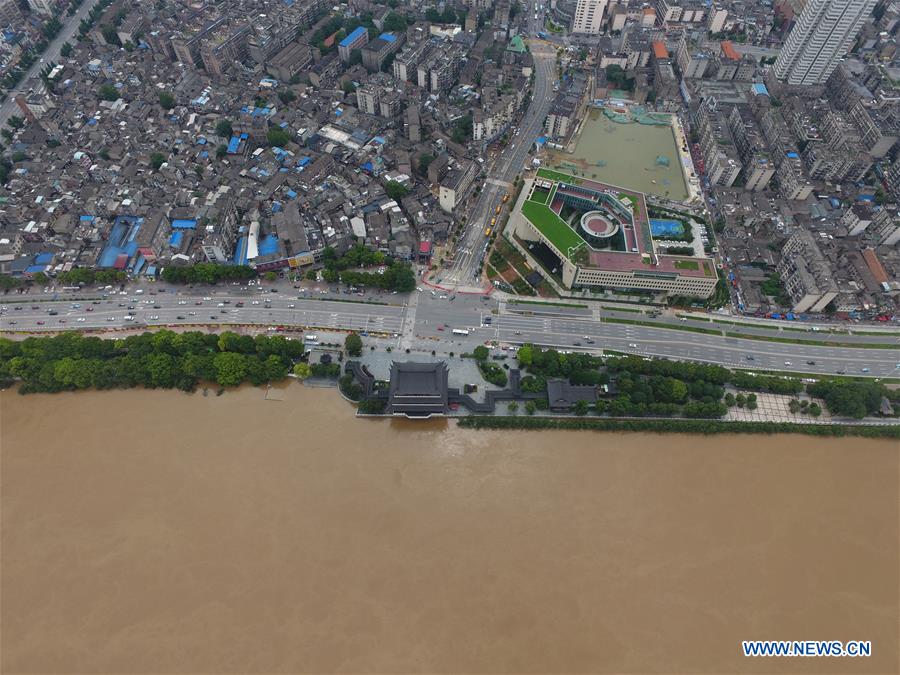 964,600 residents relocated in C China's Hunan due to flood