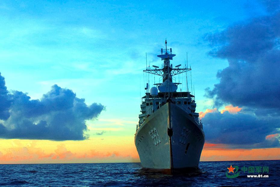 Beauty of the sea in the eyes of Chinese sailors