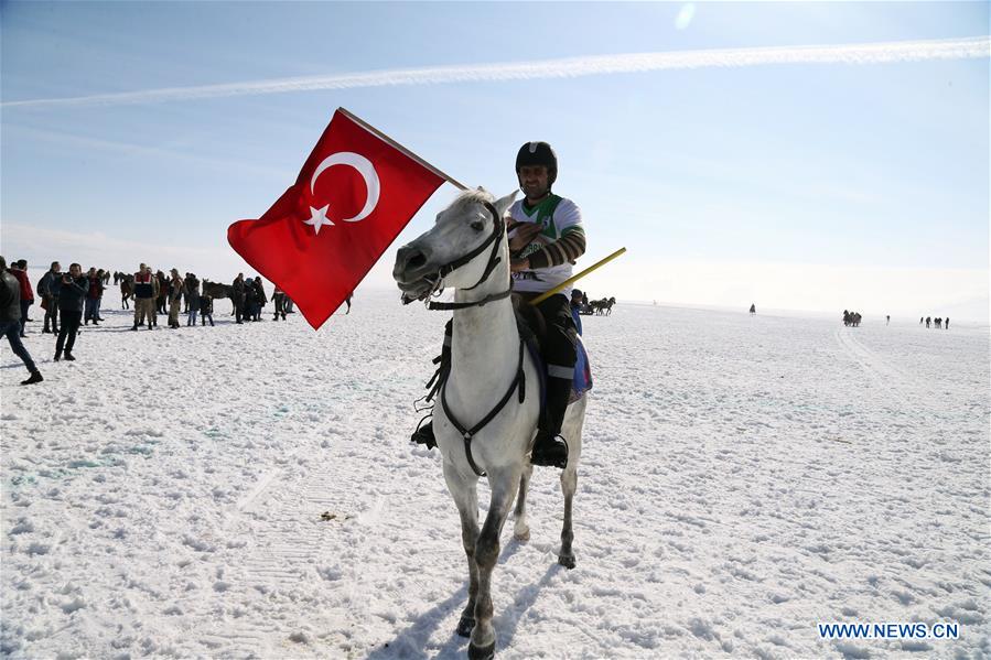 In pics: Cildir Lake Golden Horse Festival