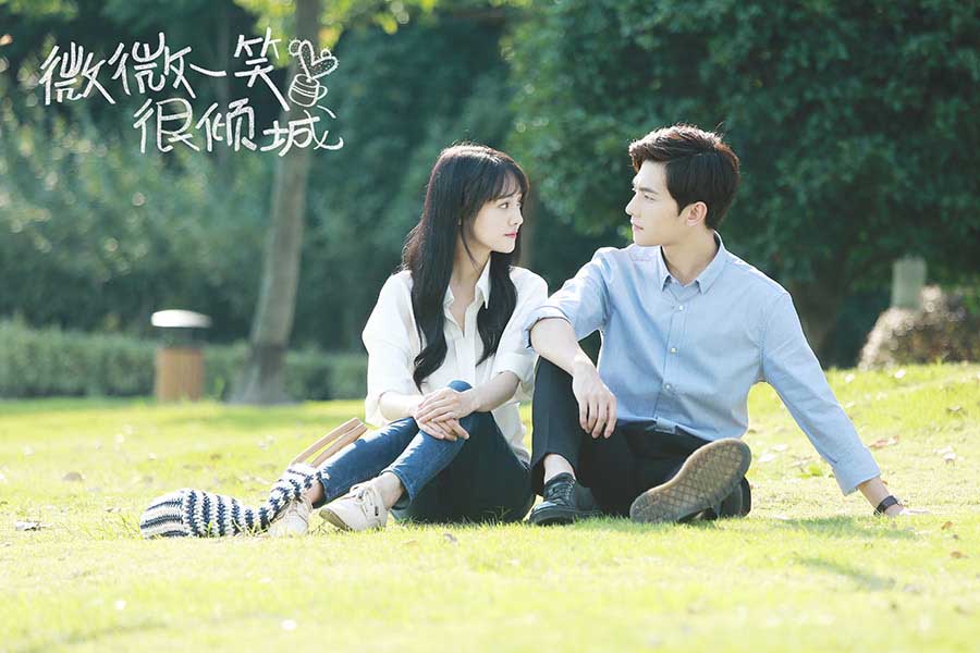 Romantic scenes from Chinese films and dramas