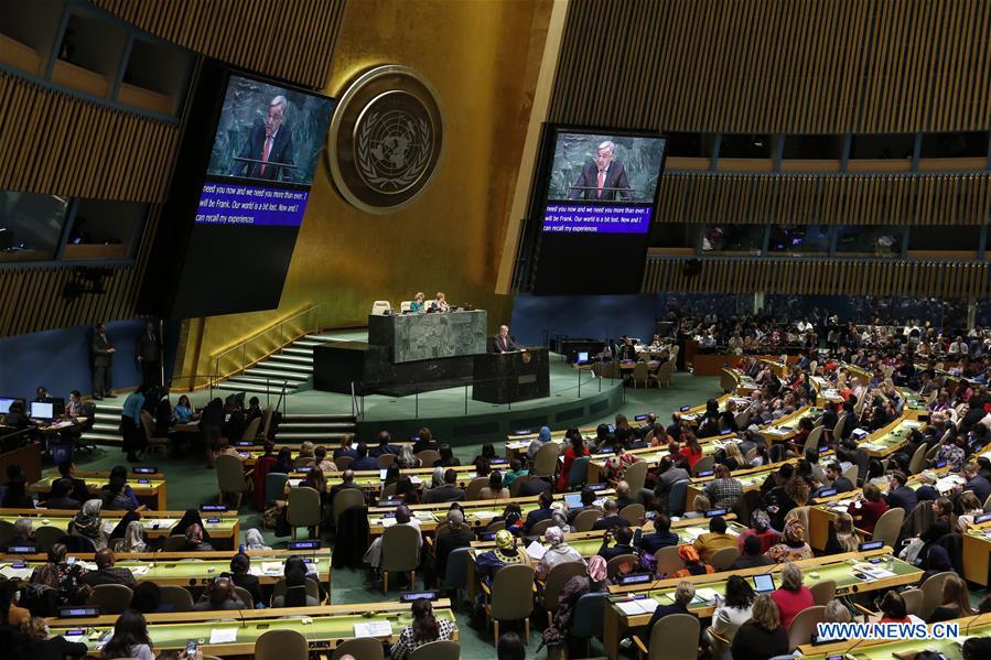 There is a pushback on women's rights, UN chief warns