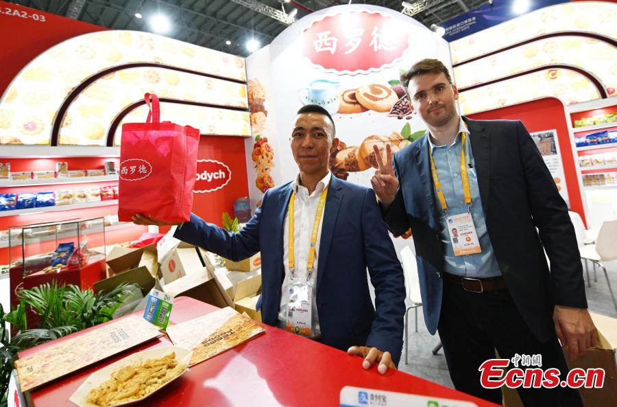International delicacies at CIIE in Shanghai