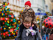 In pics: Christmas atmosphere across world