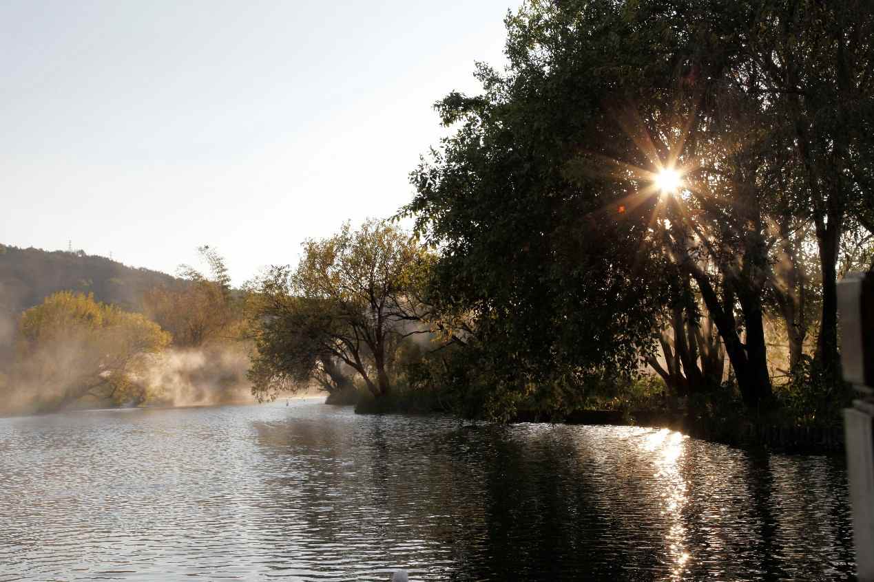 Picturesque scenery of Heshun Ancient Town , SW China