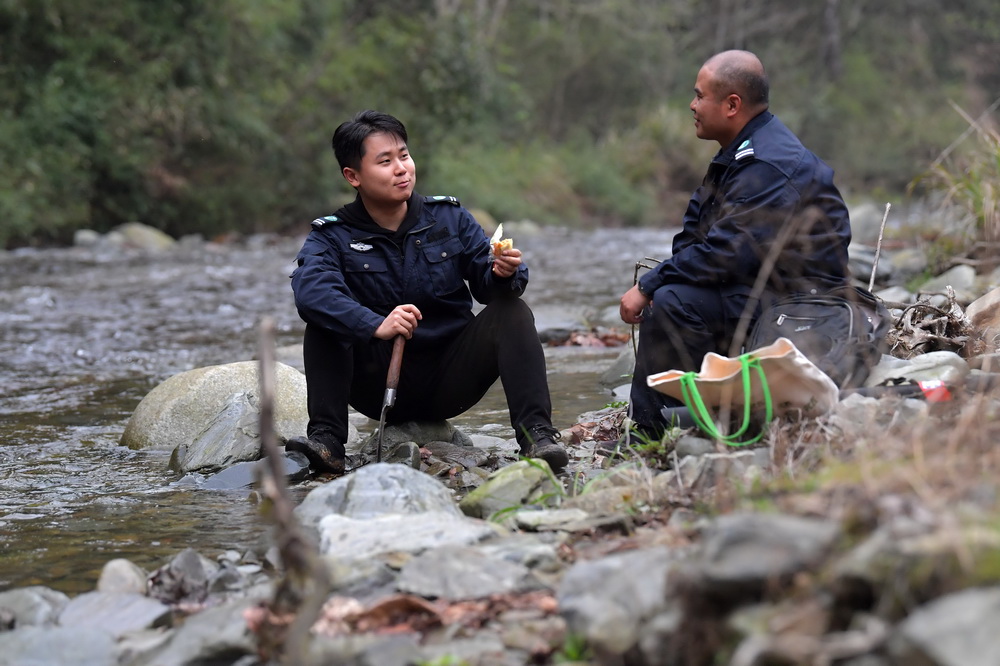 Young rangers devoted to protecting forests in east China's Jiangxi