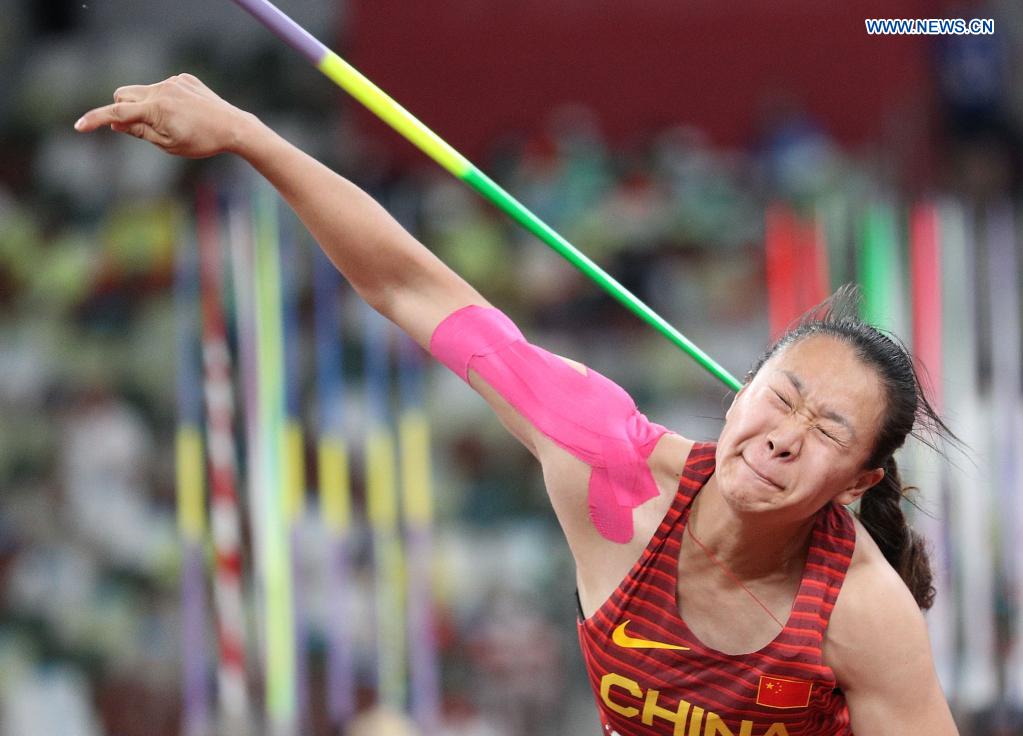 China's Liu Shiying wins China's first Olympic women's javelin gold at Tokyo 2020