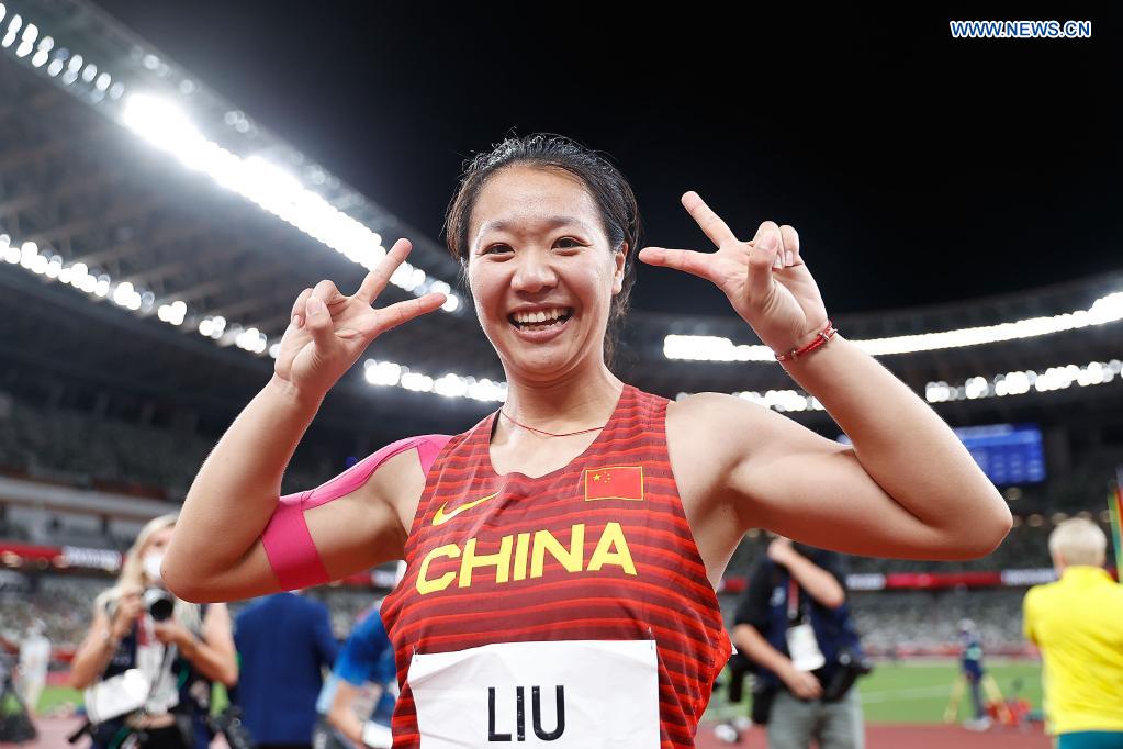China's Liu Shiying wins China's first Olympic women's javelin gold at Tokyo 2020