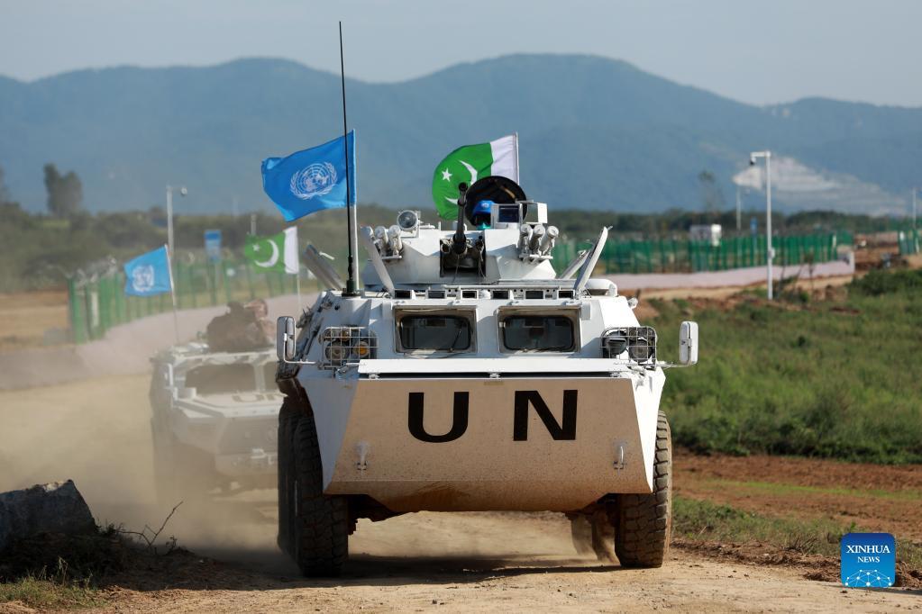 China holds international peacekeeping drill