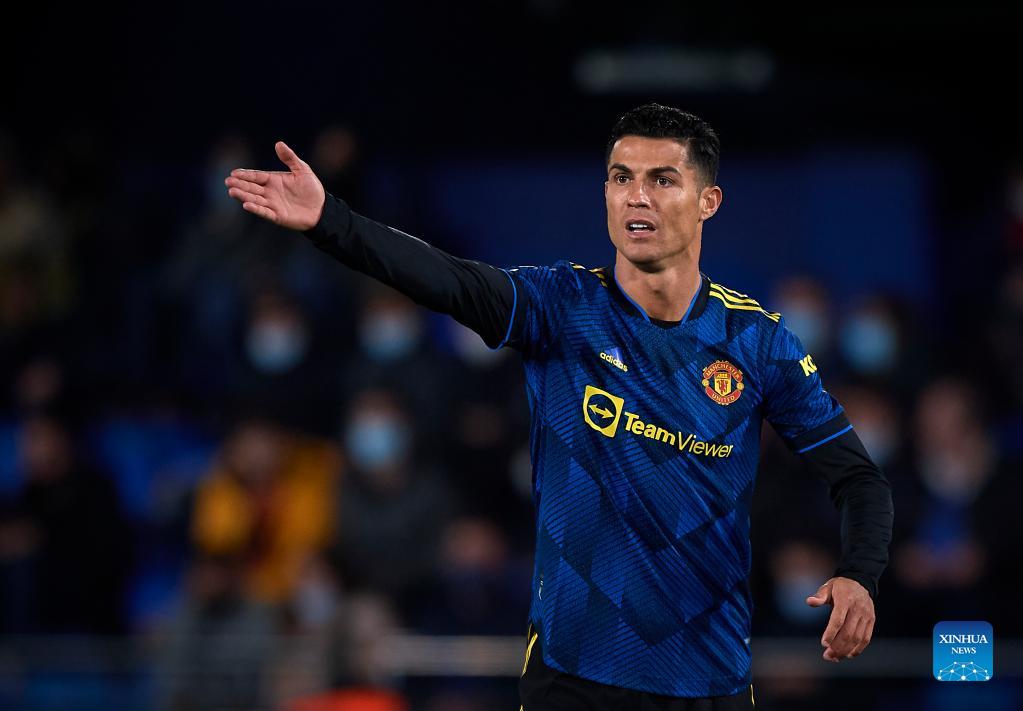 Cristiano Ronaldo seen at Group F match of UEFA Champions League