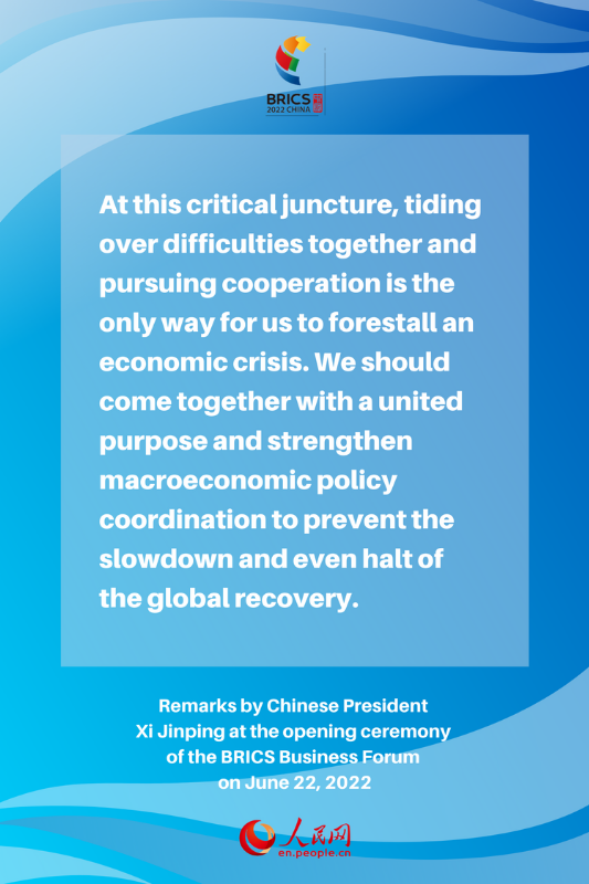 Infographics: Xi offers answers to questions of the times at BRICS forum