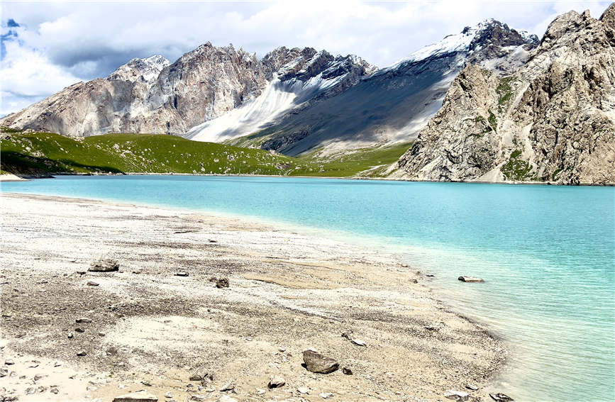 Picturesque scenery of Paradise Lake in NW China's Xinjiang
