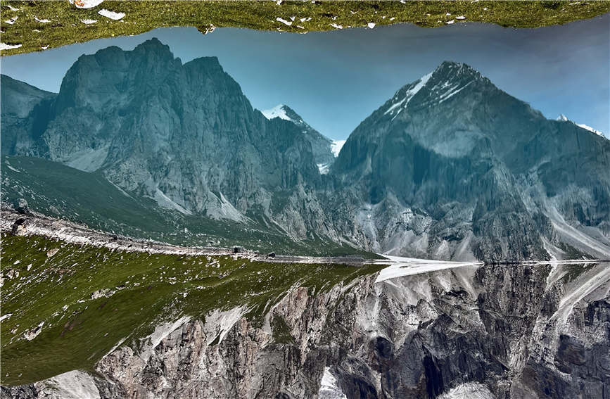 Picturesque scenery of Paradise Lake in NW China's Xinjiang
