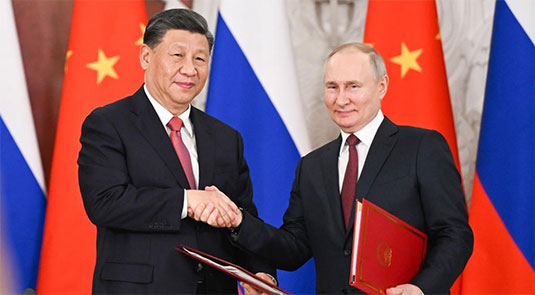 Xi, Putin agree to deepen comprehensive strategic partnership of coordination for new era