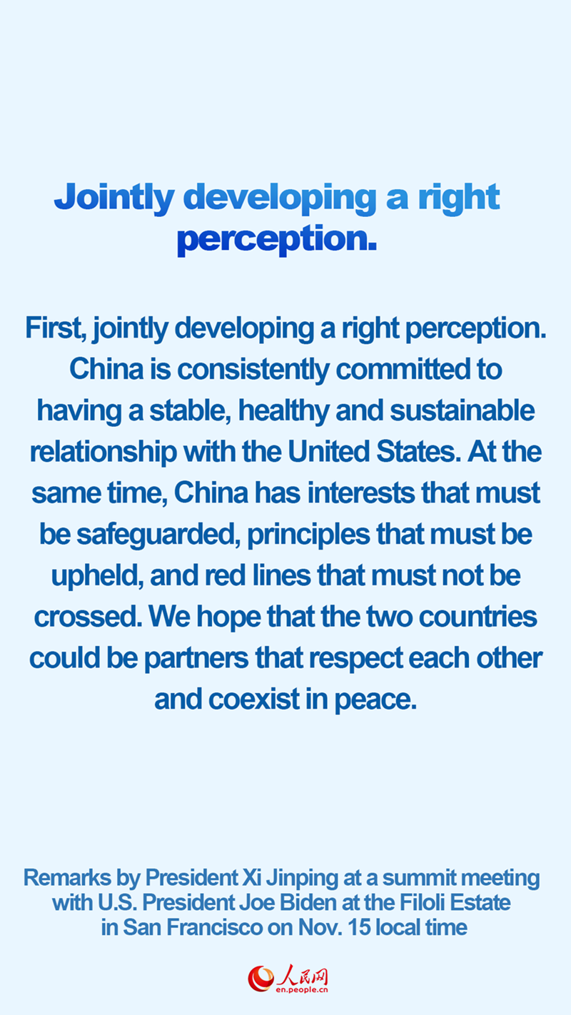 Infographics: President Xi Jinping meets with U.S. President Joe Biden