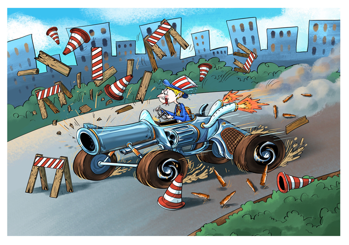 Gun violence out of control in U.S.