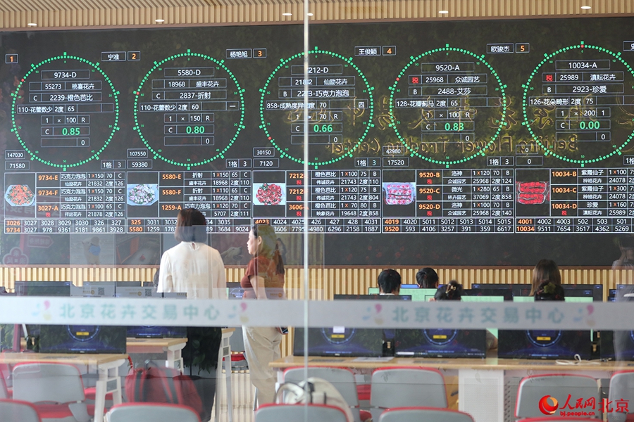 Beijing Flower Trading Center blooms into economic, cultural hub