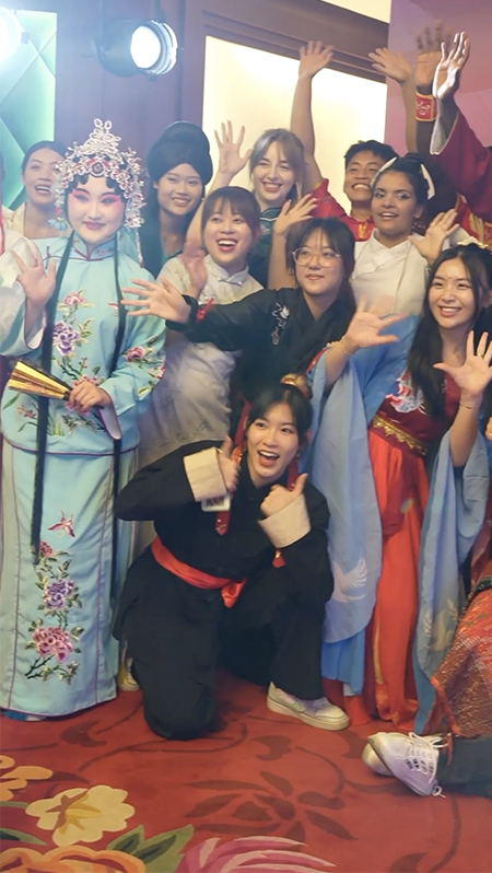 Bridging friendship with language: Listen to the 'Voice of China' from international students