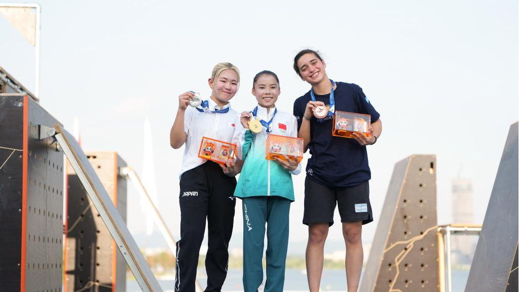 China's Shang wins women's freestyle parkour gold after scoring reversal at Chengdu World Games