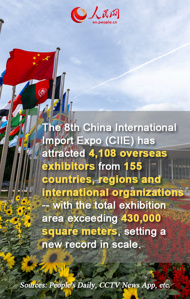 Infographics: Highlights of 8th CIIE in Shanghai