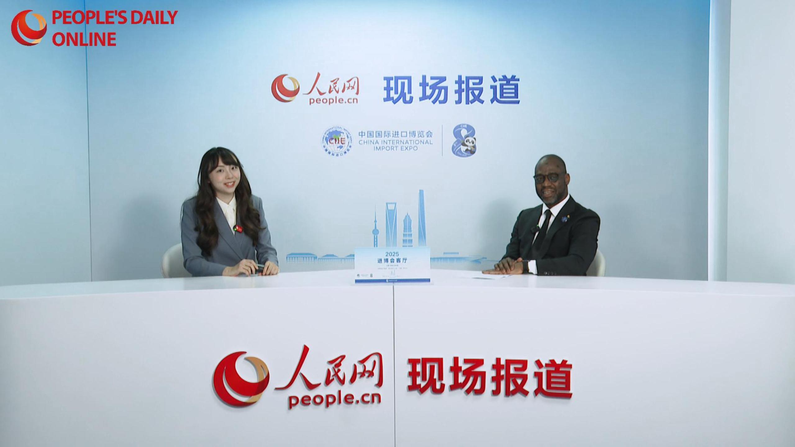 Benin's ambassador: CIIE powers trade growth, deepen China-Benin ties
