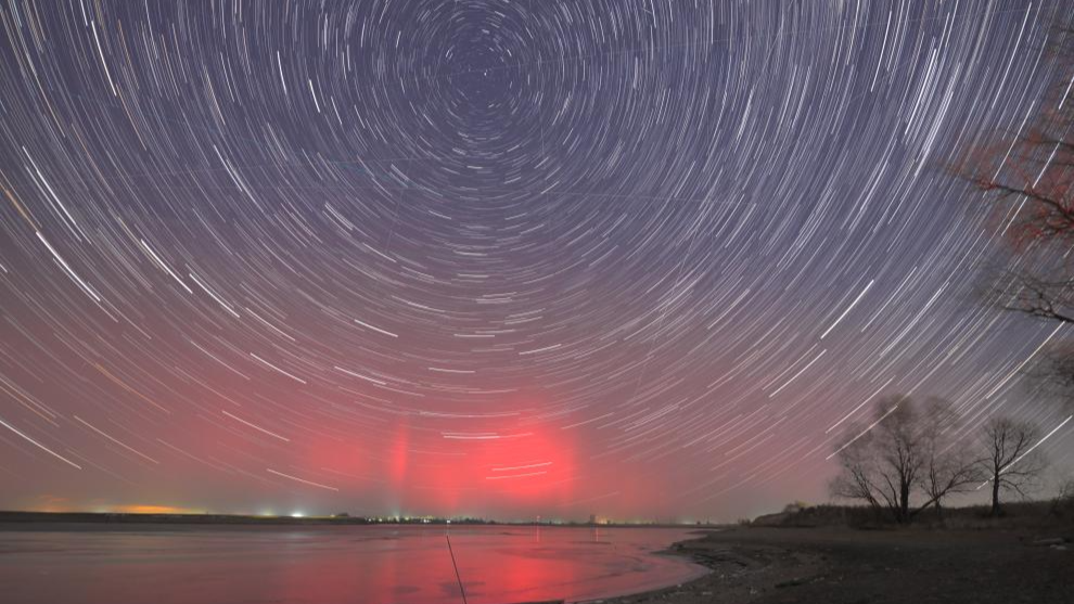 Aurora seen in Heilongjiang, NE China