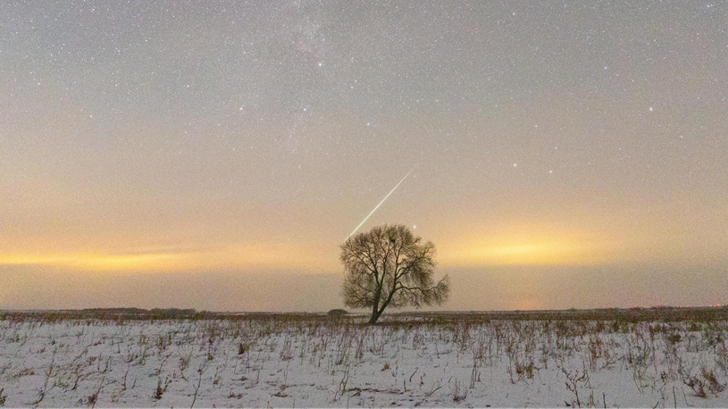 Geminid meteor shower seen across China