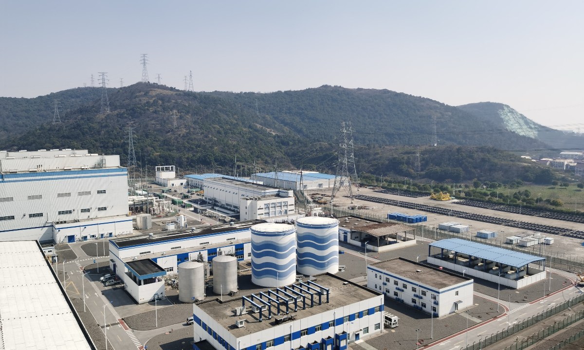 Qinshan Nuclear Power plant located in Haiyan county, East China's Zhejiang Province Photo: Hu Yuwei/GT